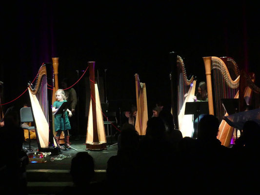 Concert Harpes au Présent à Amiens et Beauvais avec l'EMION
