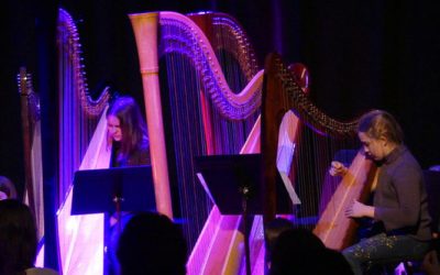 Concert Harpes au Présent à Amiens et Beauvais avec l'EMION