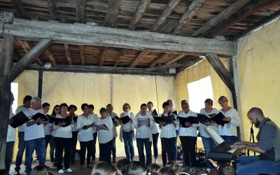 cours de chorale à Songeons avec l'EMION